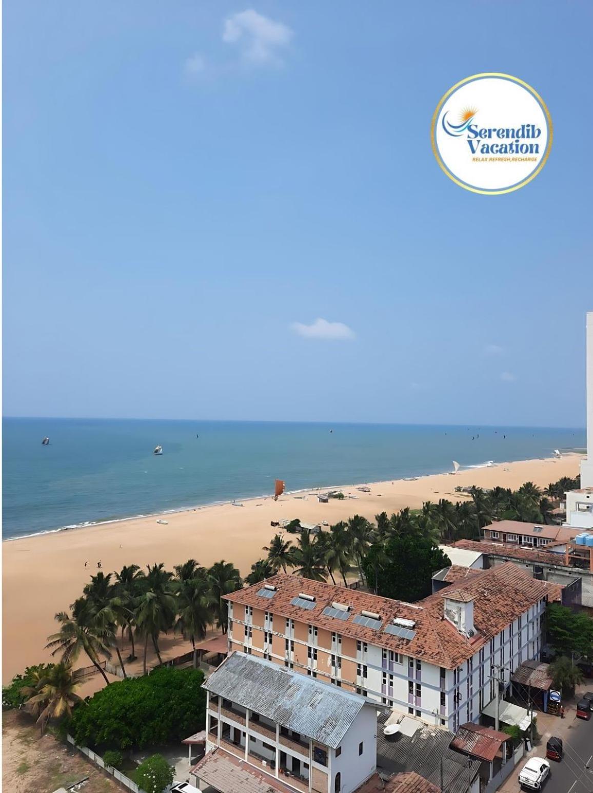 Negombo Ocean Breeze - Bliss On The Beach Luxury Apartments By Serendib Vacation Eksteriør billede