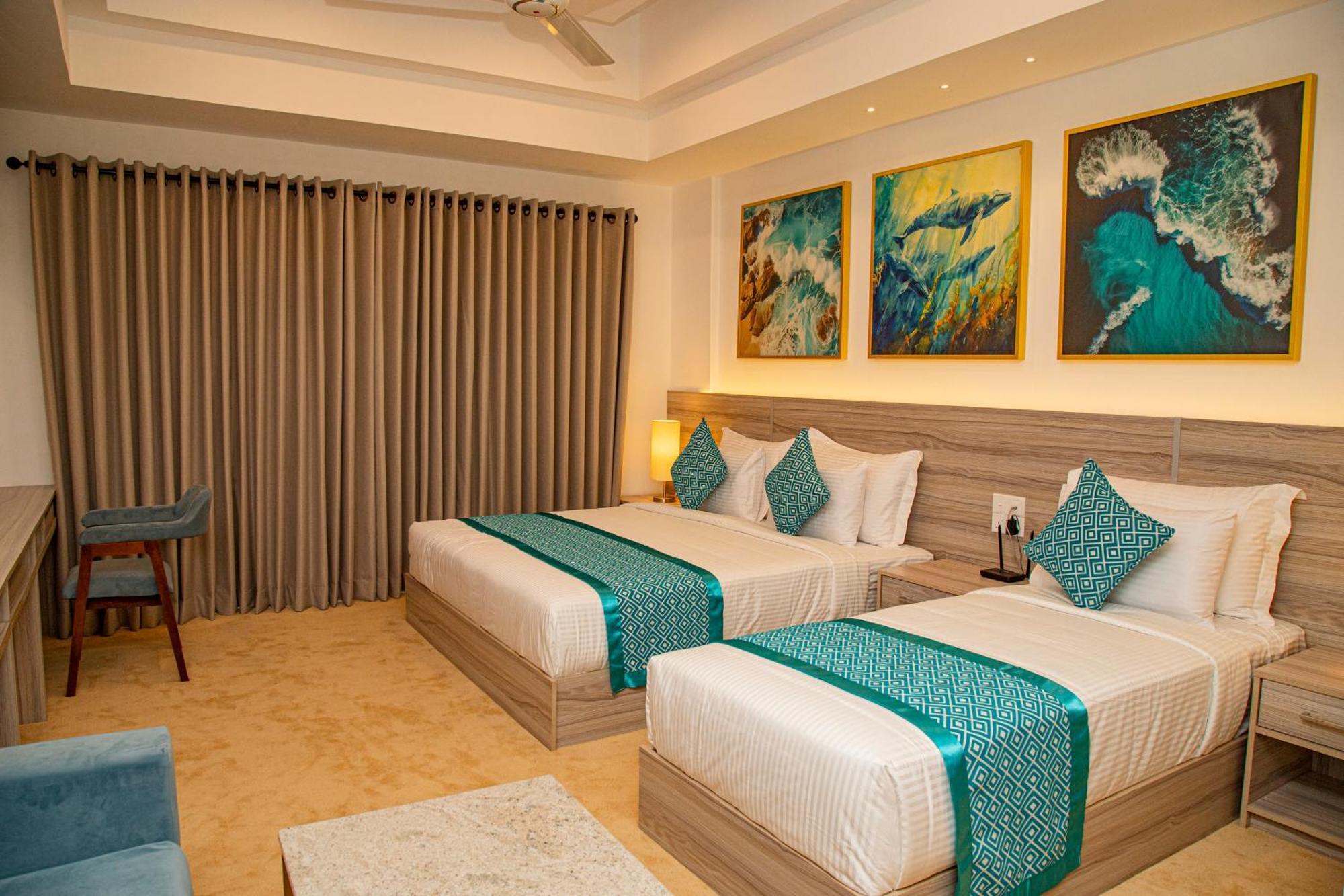 Negombo Ocean Breeze - Bliss On The Beach Luxury Apartments By Serendib Vacation Eksteriør billede