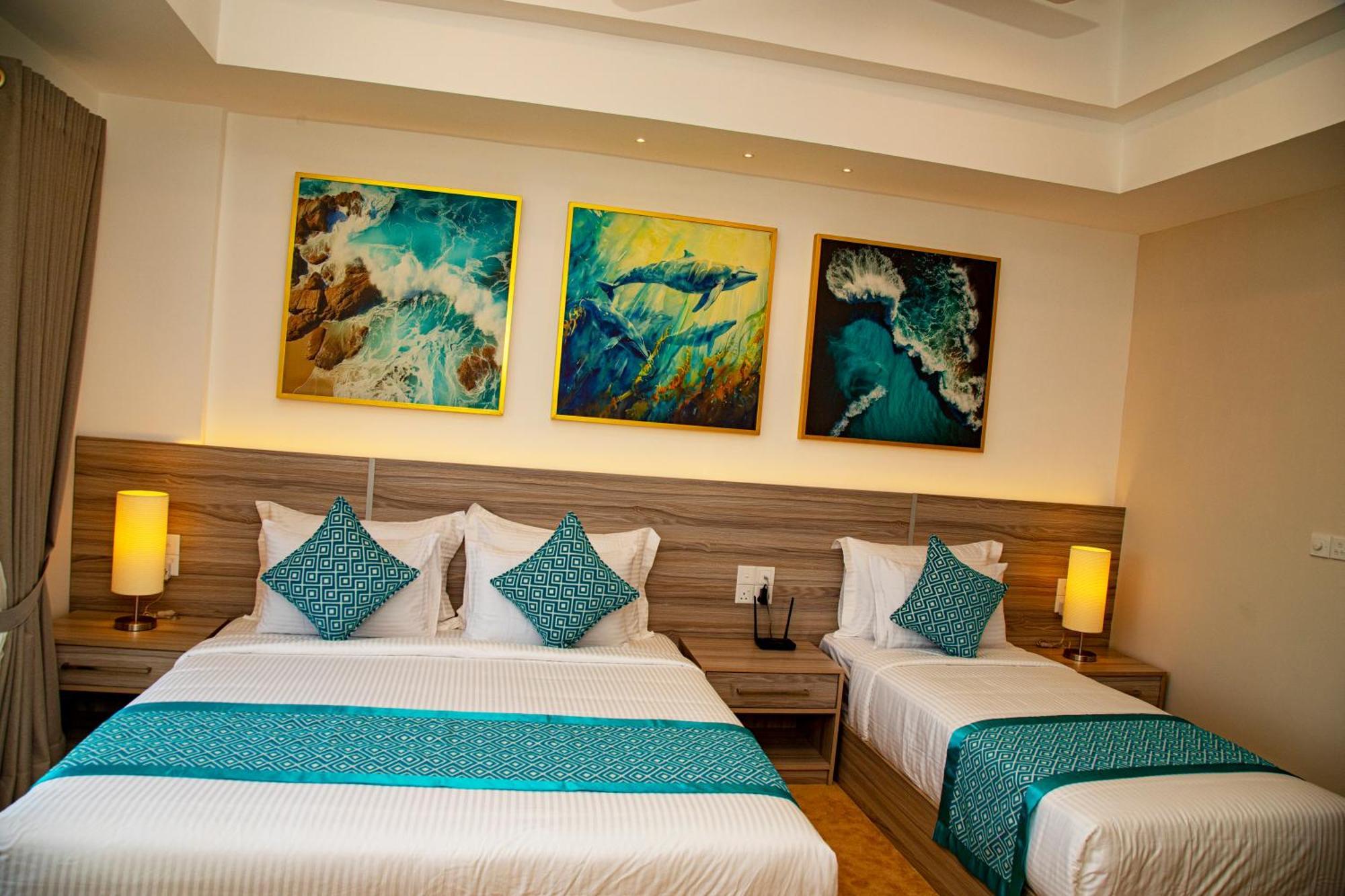 Negombo Ocean Breeze - Bliss On The Beach Luxury Apartments By Serendib Vacation Eksteriør billede
